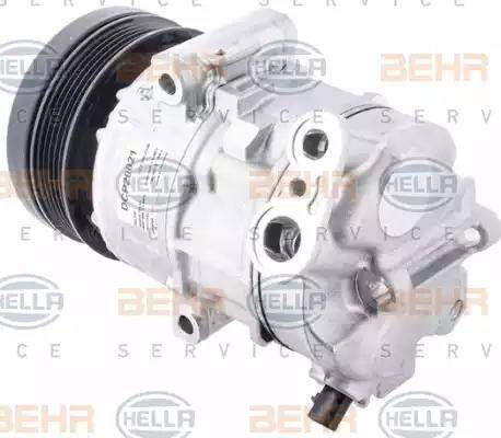 BEHR HELLA Service 8FK 351 114-281 - Компресор, климатизация vvparts.bg