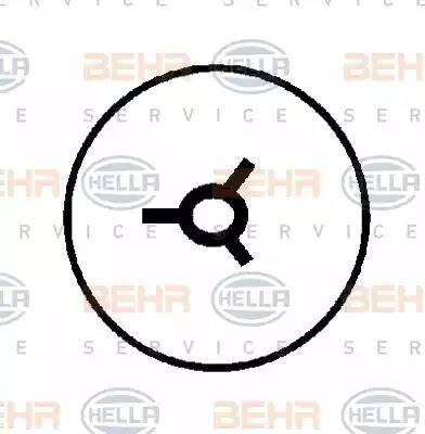 BEHR HELLA Service 8FK 351 316-521 - Компресор, климатизация vvparts.bg