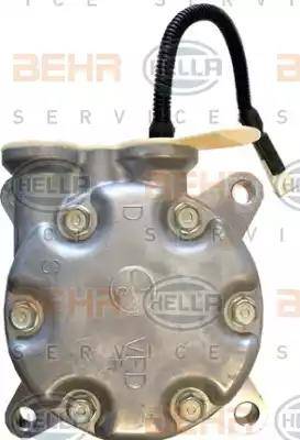 BEHR HELLA Service 8FK 351 134-161 - Компресор, климатизация vvparts.bg