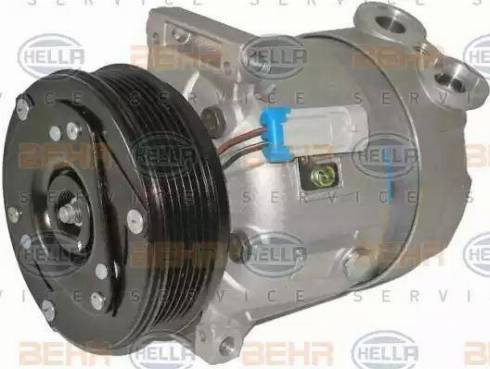 BEHR HELLA Service 8FK 351 135-431 - Компресор, климатизация vvparts.bg