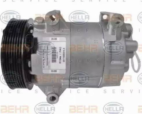 BEHR HELLA Service 8FK 351 135-051 - Компресор, климатизация vvparts.bg