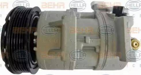 BEHR HELLA Service 8FK 351 125-621 - Компресор, климатизация vvparts.bg