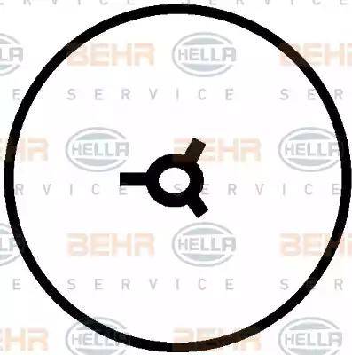 BEHR HELLA Service 8FK 351 127-051 - Компресор, климатизация vvparts.bg