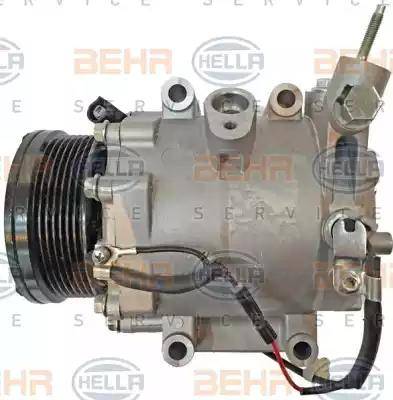 BEHR HELLA Service 8FK 351 121-581 - Компресор, климатизация vvparts.bg