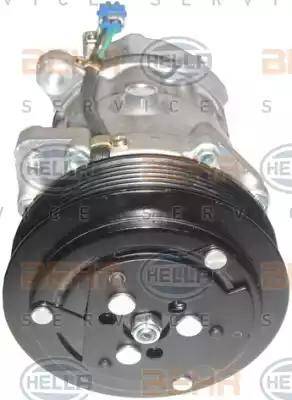 BEHR HELLA Service 8FK 351 127-681 - Компресор, климатизация vvparts.bg