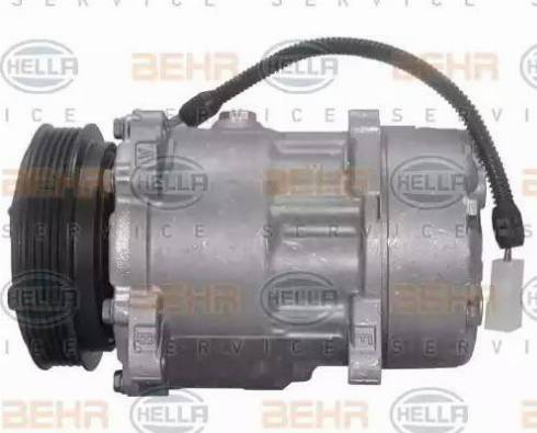 BEHR HELLA Service 8FK 351 127-791 - Компресор, климатизация vvparts.bg