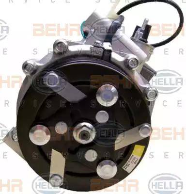 BEHR HELLA Service 8FK 351 340-031 - Компресор, климатизация vvparts.bg