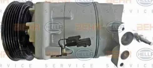 BEHR HELLA Service 8FK 351 340-711 - Компресор, климатизация vvparts.bg