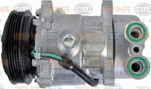 BEHR HELLA Service 8FK 351 316-931 - Компресор, климатизация vvparts.bg