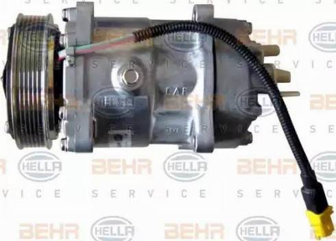 BEHR HELLA Service 8FK 351 316-451 - Компресор, климатизация vvparts.bg