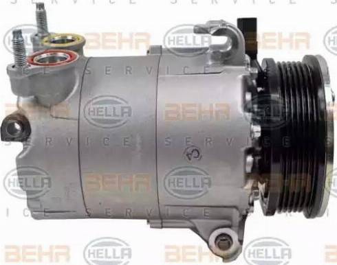 BEHR HELLA Service 8FK 351 339-451 - Компресор, климатизация vvparts.bg