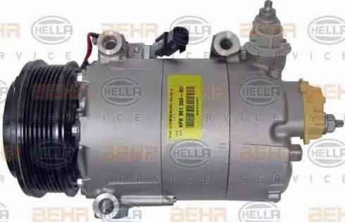 BEHR HELLA Service 8FK 351 339-401 - Компресор, климатизация vvparts.bg