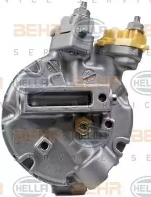 BEHR HELLA Service 8FK 351 339-481 - Компресор, климатизация vvparts.bg