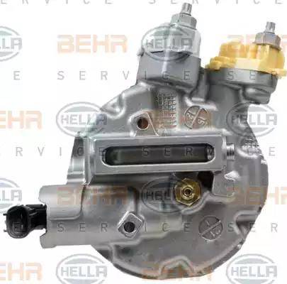 BEHR HELLA Service 8FK 351 339-391 - Компресор, климатизация vvparts.bg