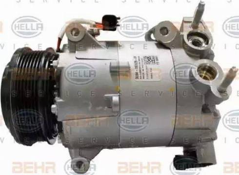 BEHR HELLA Service 8FK 351 339-381 - Компресор, климатизация vvparts.bg