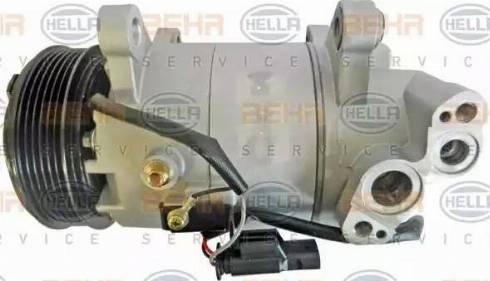 BEHR HELLA Service 8FK 351 339-741 - Компресор, климатизация vvparts.bg