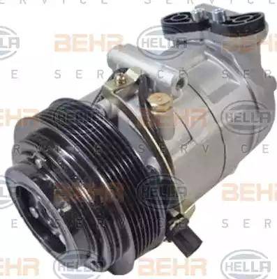 BEHR HELLA Service 8FK 351 334-531 - Компресор, климатизация vvparts.bg