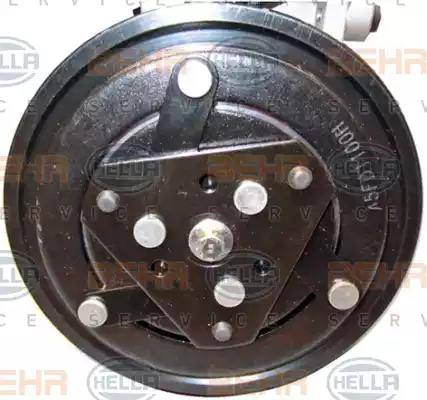 BEHR HELLA Service 8FK 351 334-521 - Компресор, климатизация vvparts.bg