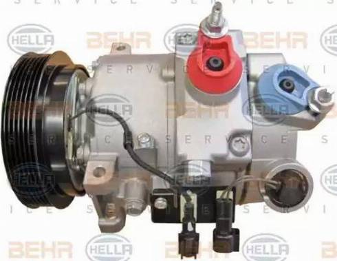 BEHR HELLA Service 8FK 351 322-451 - Компресор, климатизация vvparts.bg