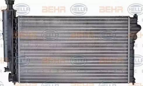 BEHR HELLA Service 8MK 376 708-681 - Радиатор, охлаждане на двигателя vvparts.bg