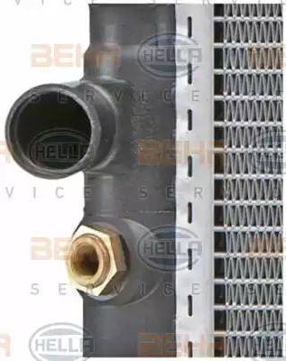 BEHR HELLA Service 8MK 376 710-331 - Радиатор, охлаждане на двигателя vvparts.bg