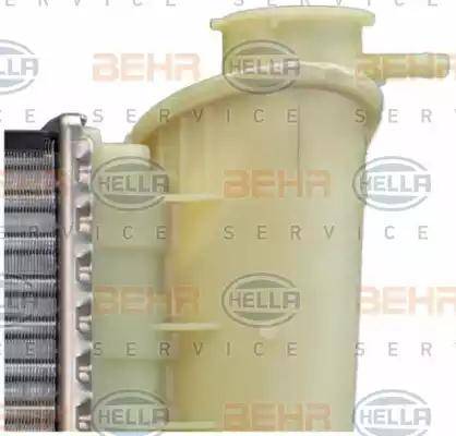 BEHR HELLA Service 8MK 376 710-261 - Радиатор, охлаждане на двигателя vvparts.bg