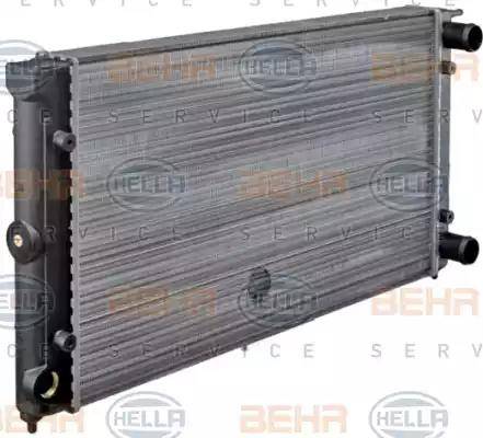 BEHR HELLA Service 8MK 376 713-301 - Радиатор, охлаждане на двигателя vvparts.bg