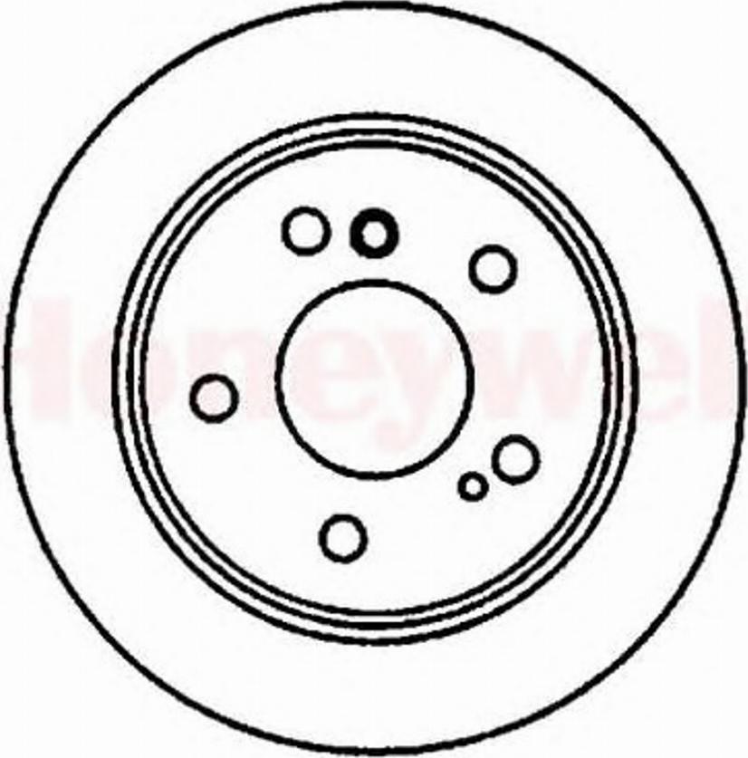 BENDIX 561990B - Спирачен диск vvparts.bg