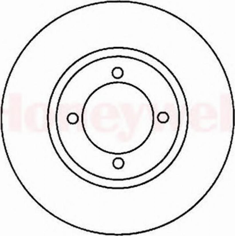 BENDIX 561986 B - Спирачен диск vvparts.bg