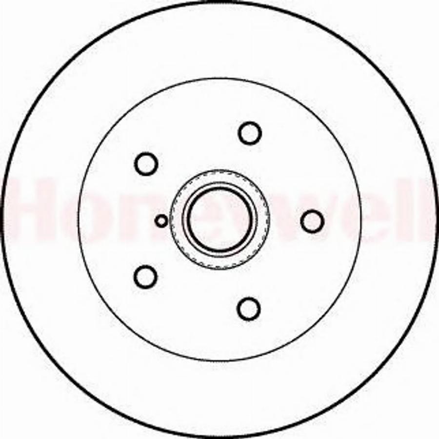 BENDIX 561437 B - Спирачен диск vvparts.bg