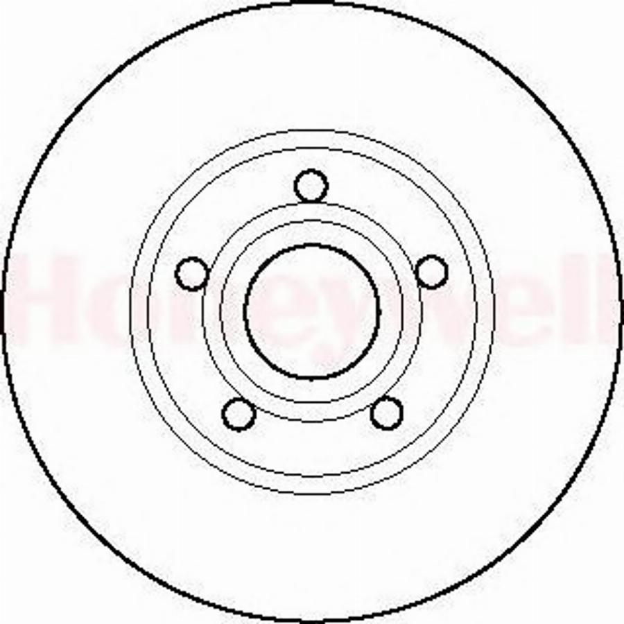 BENDIX 561547 B - Спирачен диск vvparts.bg