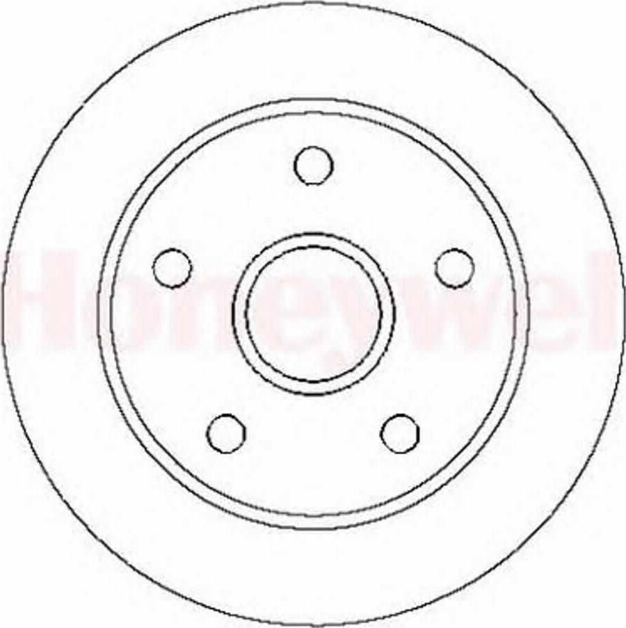 BENDIX 561566 B - Спирачен диск vvparts.bg