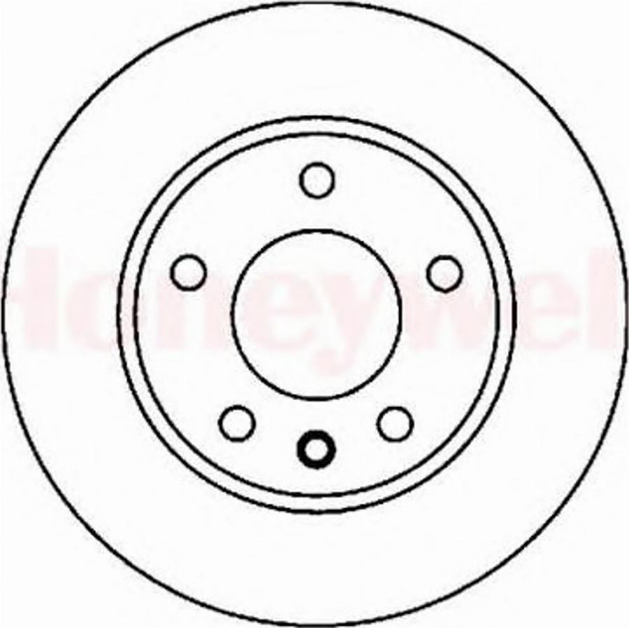 BENDIX 561610 B - Спирачен диск vvparts.bg