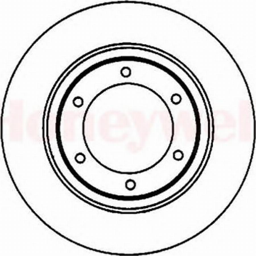 BENDIX 561099 B - Спирачен диск vvparts.bg