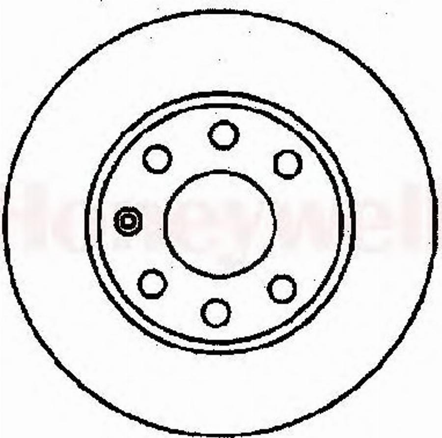 BENDIX 561158 B - Спирачен диск vvparts.bg