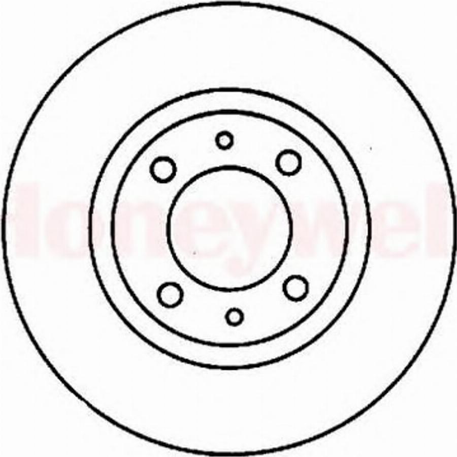 BENDIX 561329 B - Спирачен диск vvparts.bg