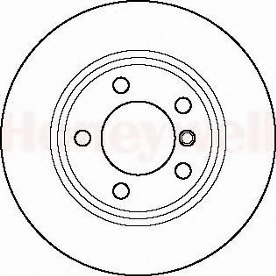 BENDIX 562090 B - Спирачен диск vvparts.bg