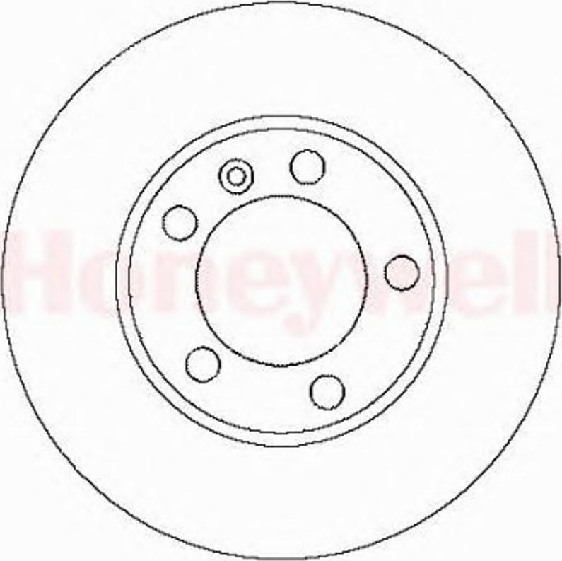 BENDIX 562190B - Спирачен диск vvparts.bg