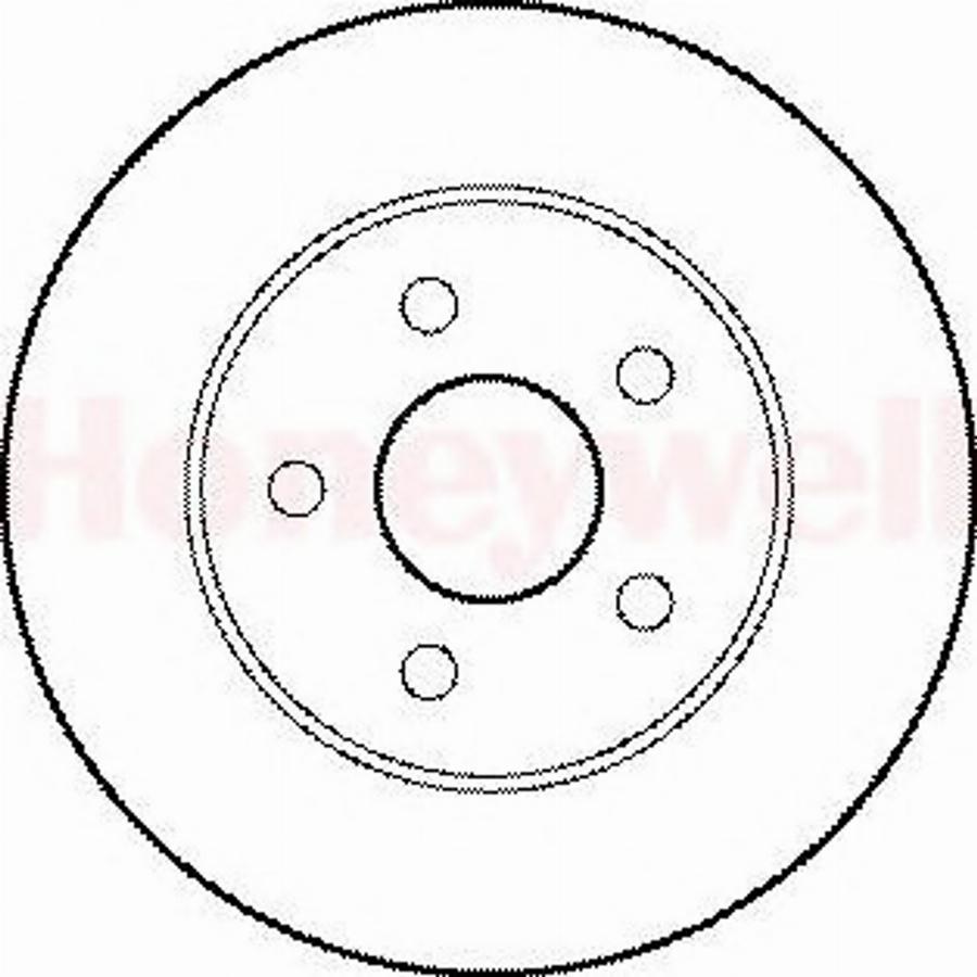 BENDIX 562193 B - Спирачен диск vvparts.bg