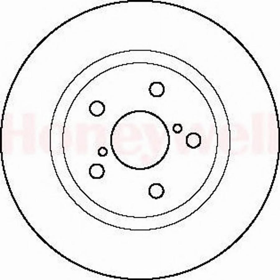 BENDIX 562119 B - Спирачен диск vvparts.bg