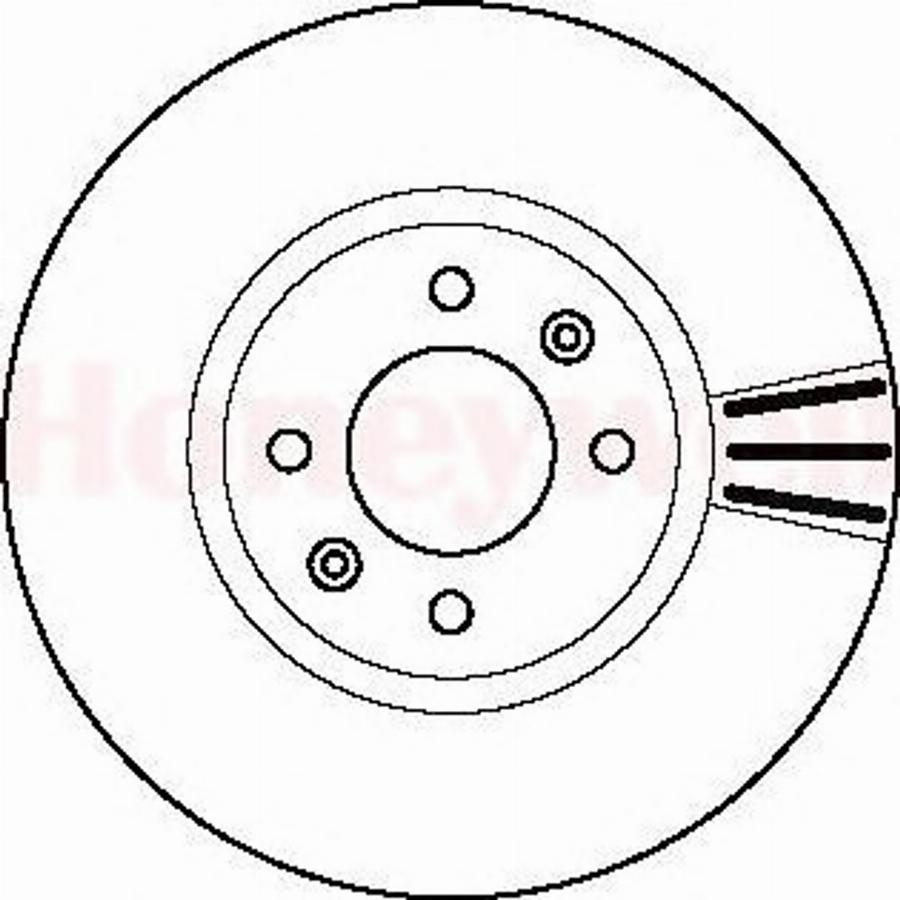 BENDIX 562131 B - Спирачен диск vvparts.bg