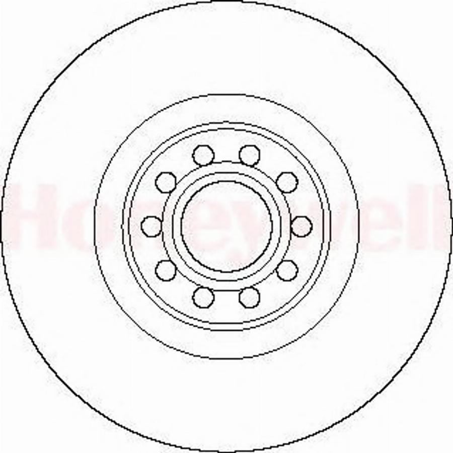 BENDIX 562175B - Спирачен диск vvparts.bg