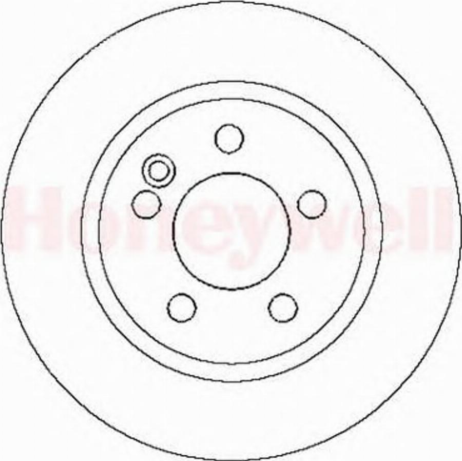 BENDIX 562249 B - Спирачен диск vvparts.bg