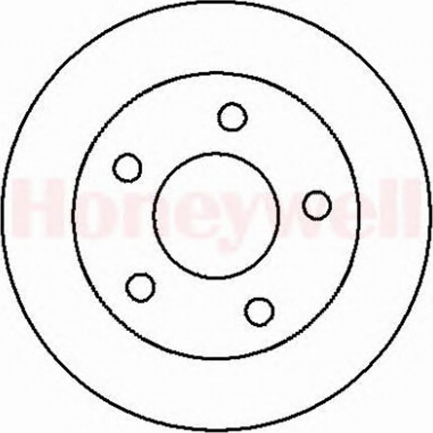 BENDIX 562264 B - Спирачен диск vvparts.bg