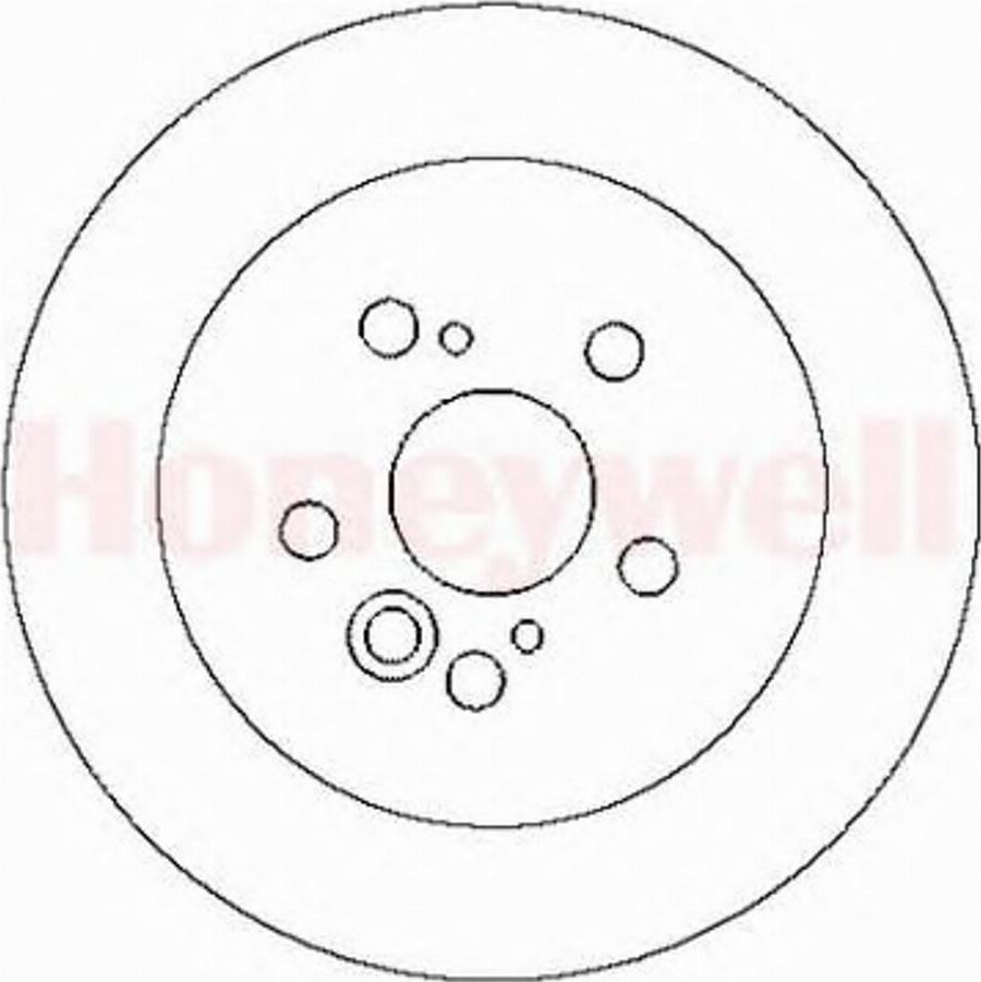 BENDIX 562288 B - Спирачен диск vvparts.bg