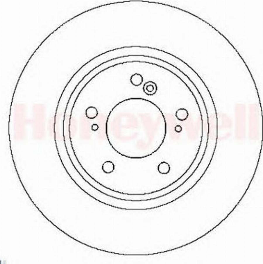 BENDIX 562283 B - Спирачен диск vvparts.bg