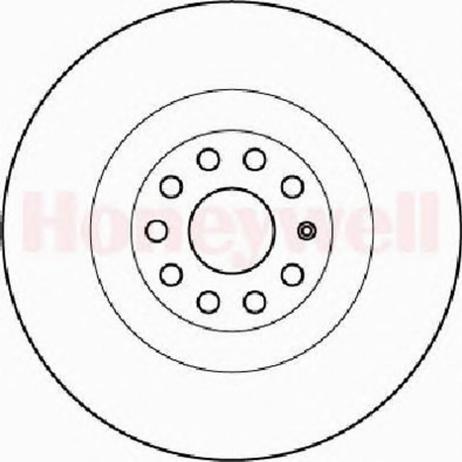 BENDIX 562239 B - Спирачен диск vvparts.bg