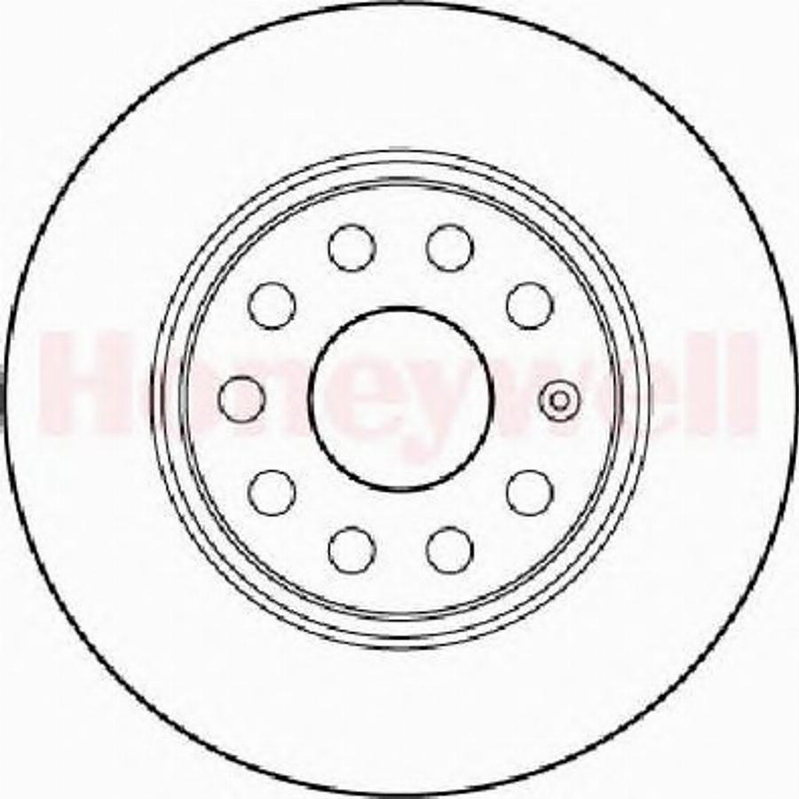 BENDIX 562237 B - Спирачен диск vvparts.bg