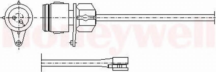 BENDIX 581356 - Предупредителен контактен сензор, износване на накладките vvparts.bg