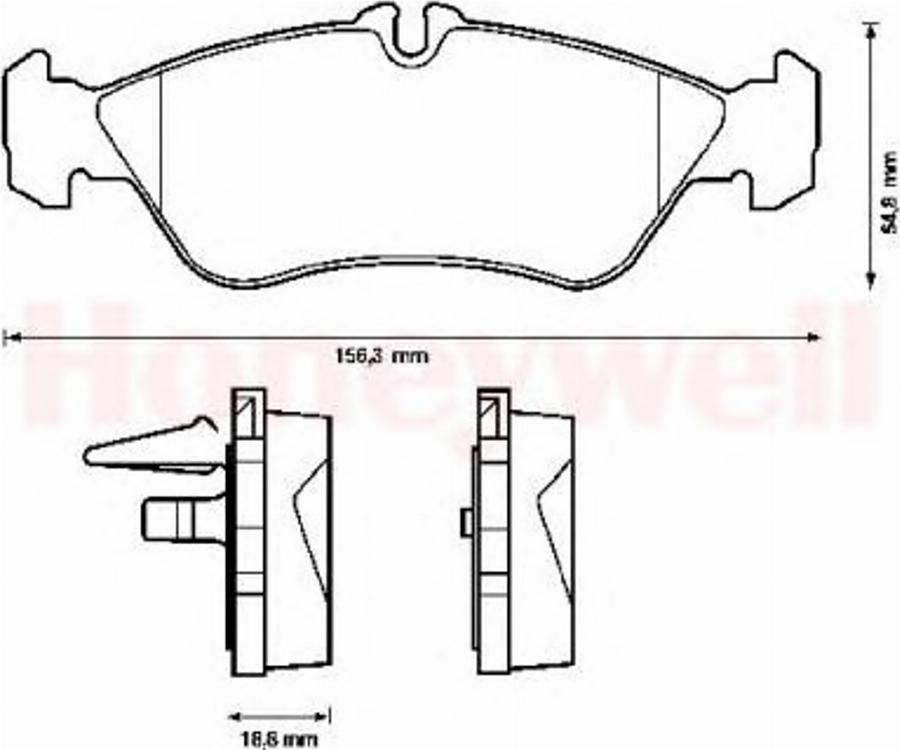 BENDIX 571910B - Спирачен диск vvparts.bg